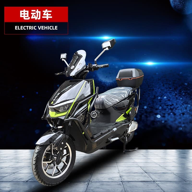Cross-border Two-wheel Electric Scooter Long-range Electric Moped with Large Footboard