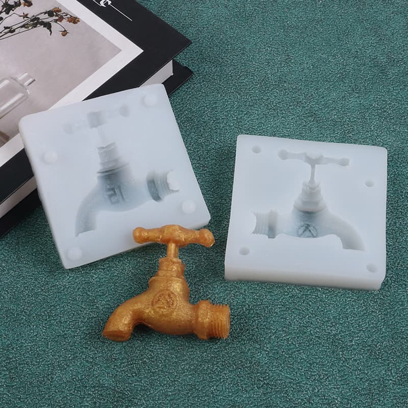 DIY Faucet Shape Silicone Mold Decorative Fondant Chocolate Cake Baking Tool Resin Decoration Egg