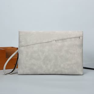 New Men's Clutch Bag Large Capacity Business Casual Handbag Simple Fashion Trendy Men's Bag Premium Texture Envelope Clutch