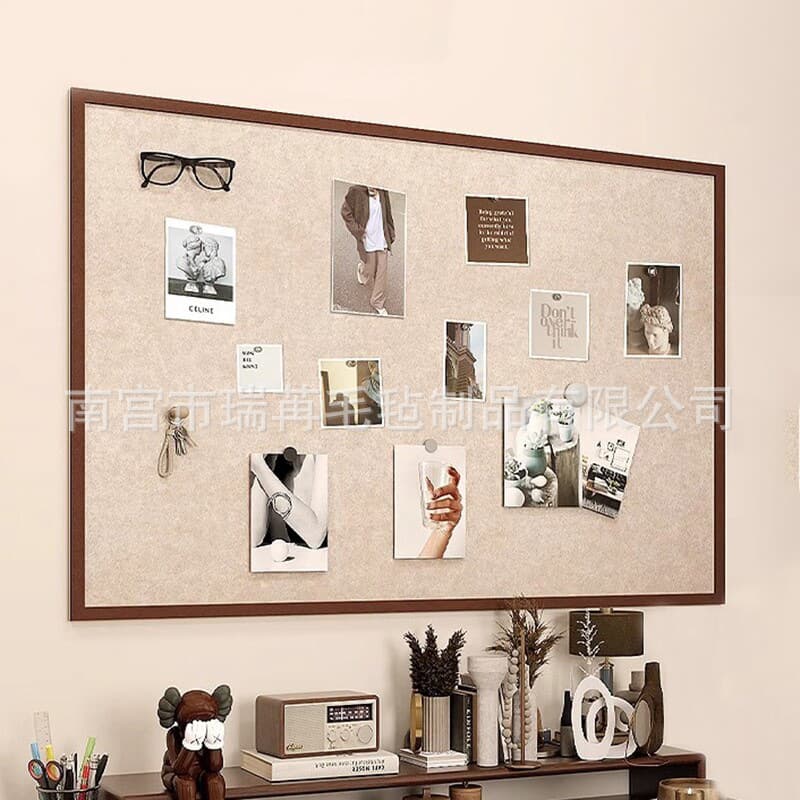 Felt board wall stickers, photo wall, message board, cork board wall hanging, display board, wall panel decoration, photo album wall hanging