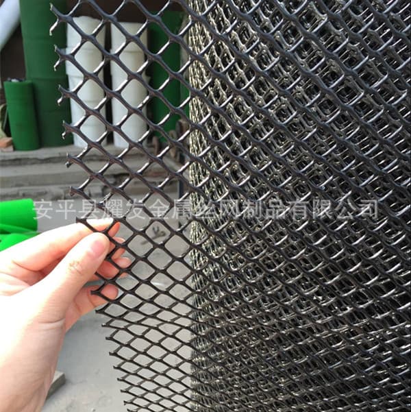 Black Plastic Flat Net, Made from Virgin Material for Storage Cages and Poultry Rearing (Chickens/Ducks)