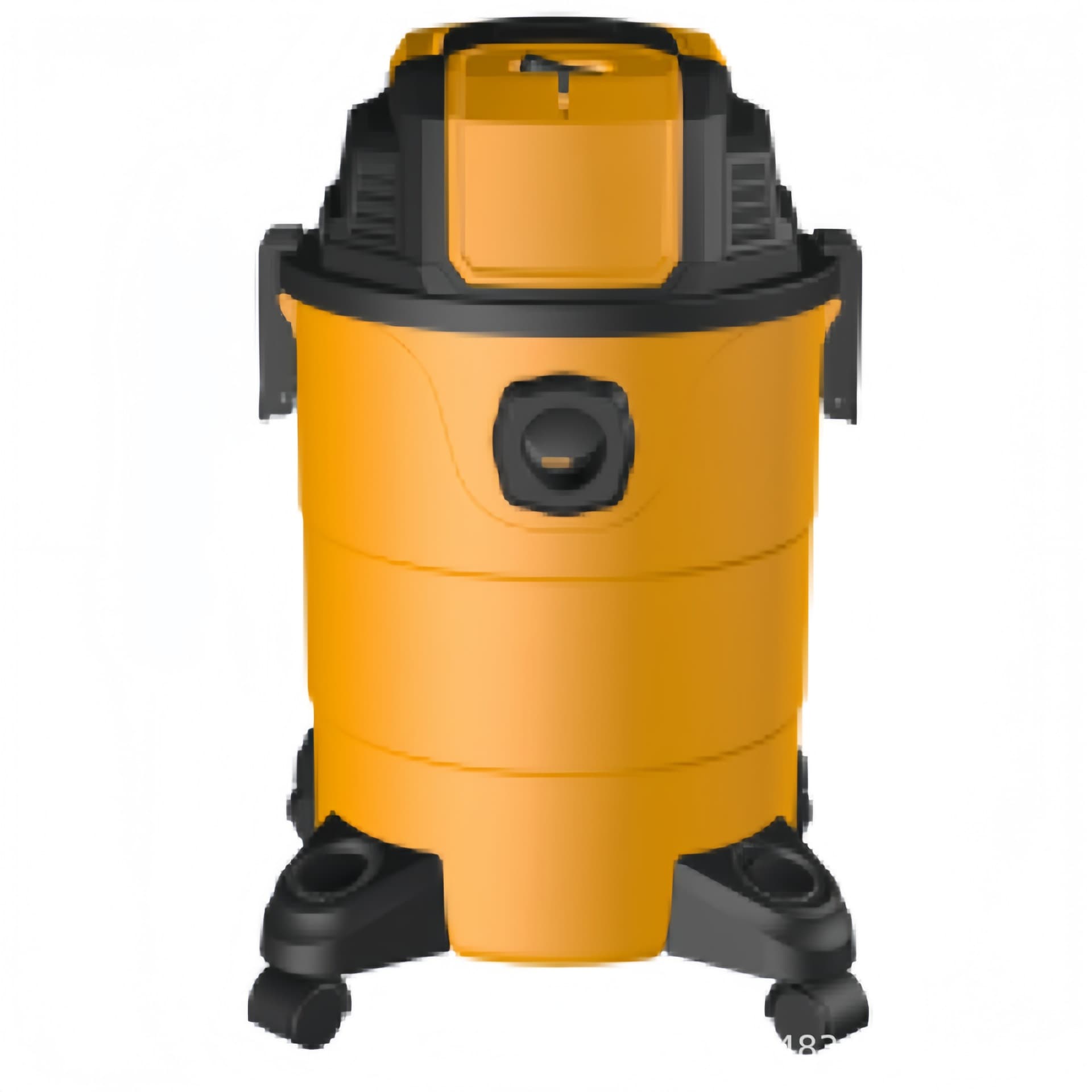 Cross-Border Commercial 15L Efficient Dust Collection Wet/Dry Industrial Vacuum Cleaner Household High-Suction Multi-Function