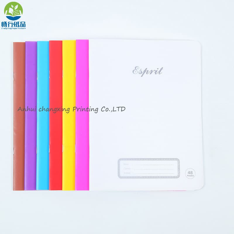 Export Notebooks French West Africa CFA Franc Text Senegal Notebooks