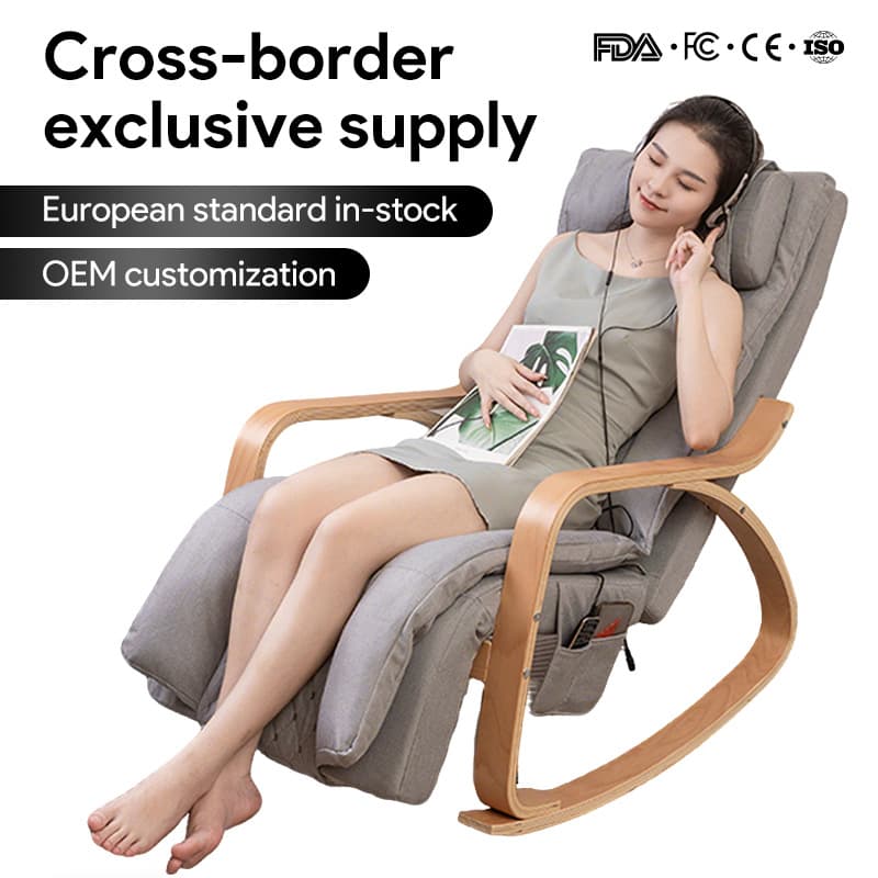 Russian massage rocking chair cross-border household small electric smart massager sofa office lunch break massage chair