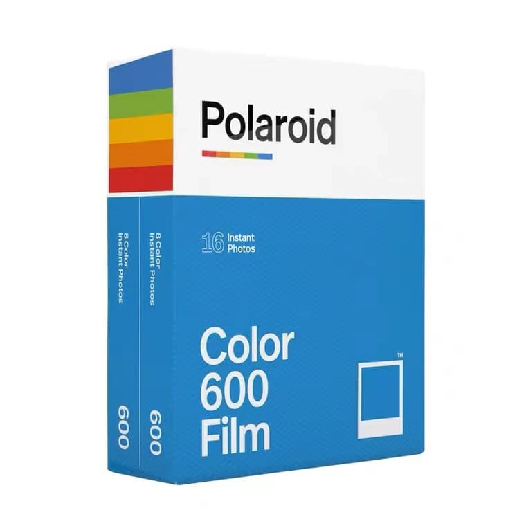 Polaroid Polaroid 600 instant photo paper, white edge color, black and white, single and double packs of retro film