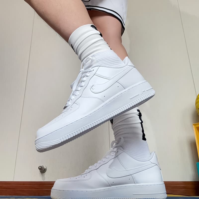 Putian shoes 2024 new style Air Force 1 white sneakers men's and women's summer shoes genuine leather shoes sneakers slippers clogs