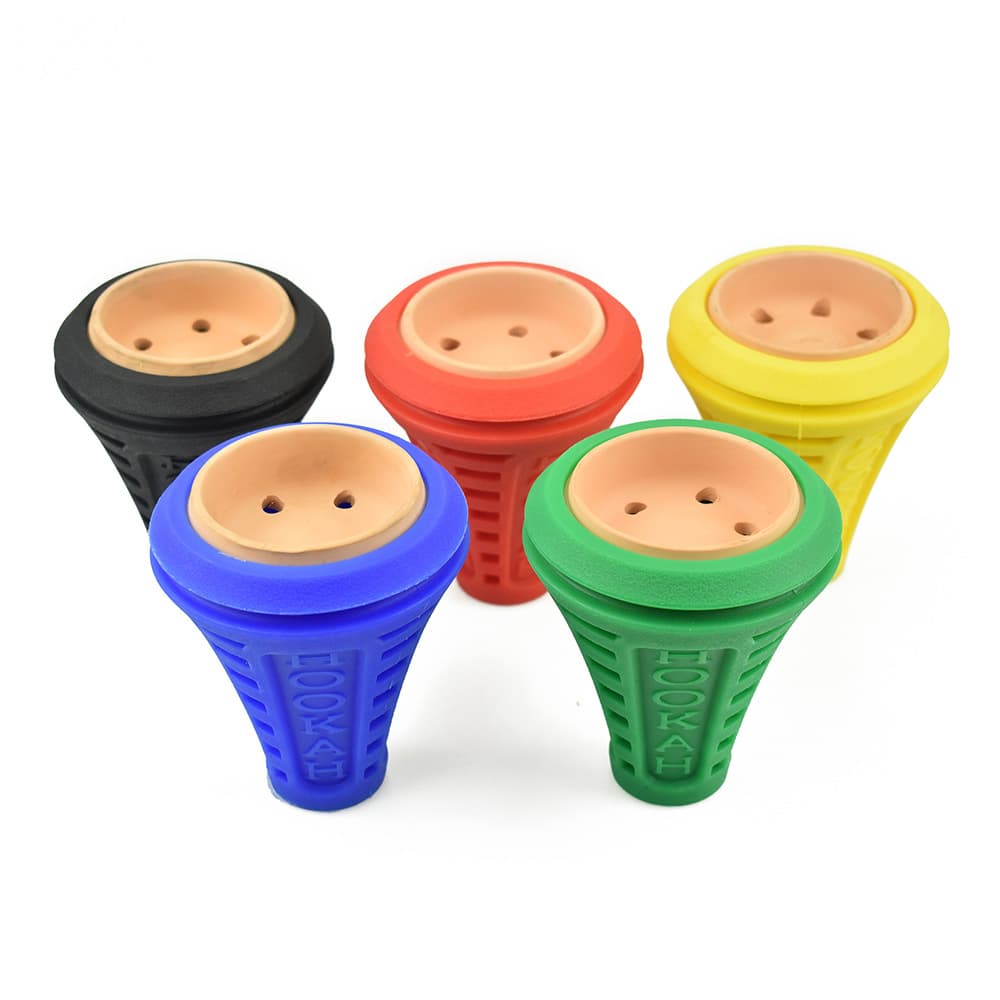 Factory Direct Arabic Hookah Ceramic Bowl Silicone Bowl Hookah Accessories Hookah Ceramic Bowl