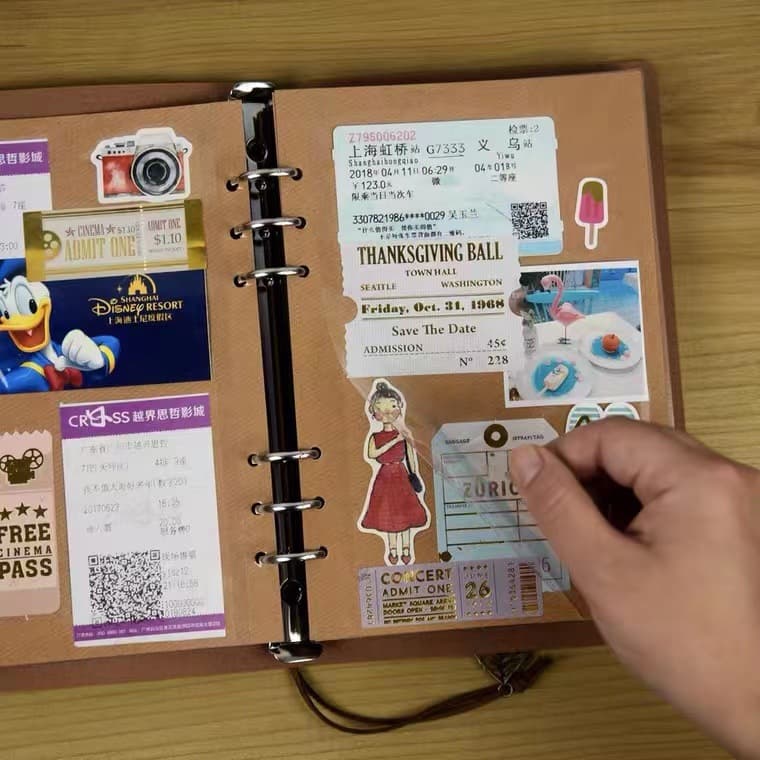 Laminated Album Inner Pages with Additional Photo Slots