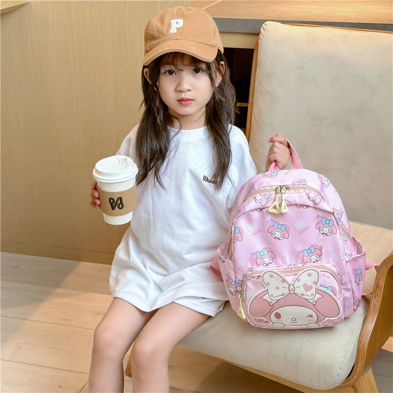 Kids Cartoon Cute Kindergarten Backpack, Lightweight Toddler Shoulder Bag for Outdoor Play, Little Girls' School Bag for Export