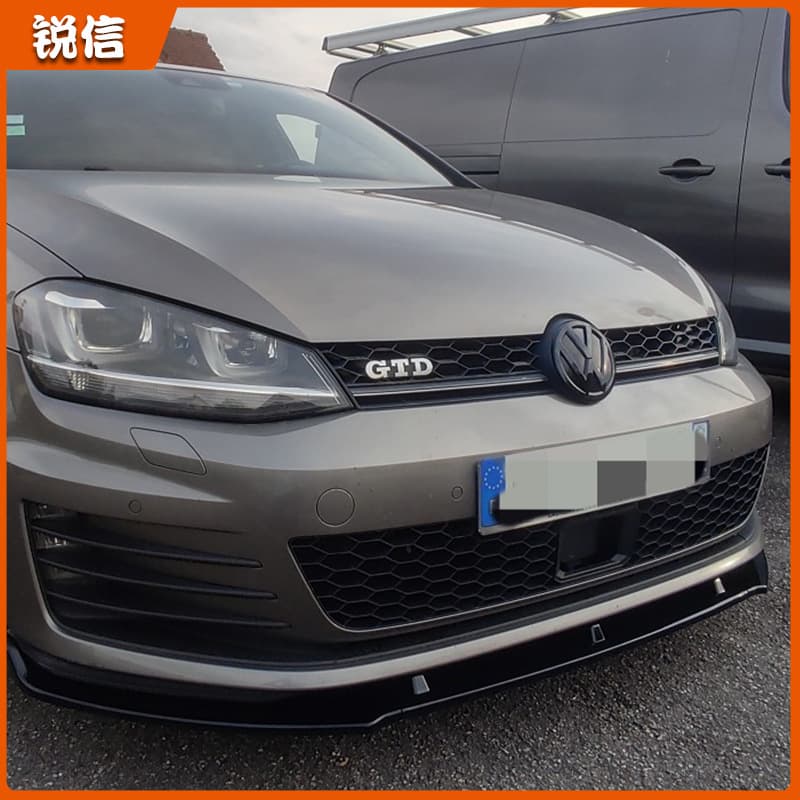Suitable for Volkswagen Golf MK7 -7.5 GTI GTD R R-line 2012-2020 bumper front shovel