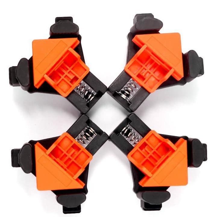 Woodworking 90 Degree Clamp Home Tools Picture Frame Clamp Photo Frame Clamp Quick Clamp Fixed Home Decor Woodworking Tools