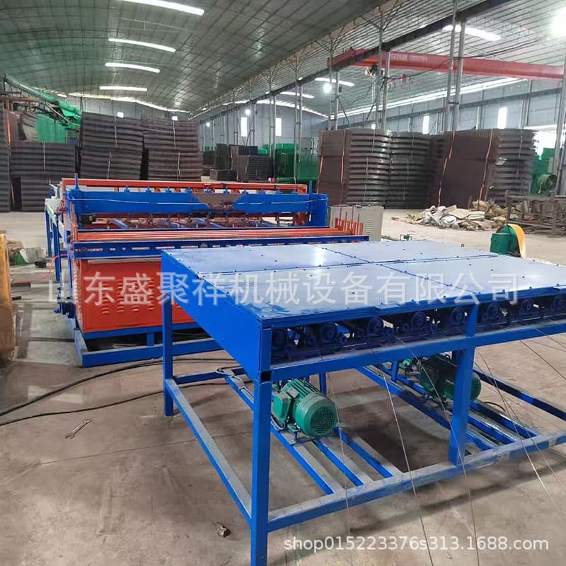 Reinforcing Mesh Sheet Arrangement Welder, CNC Fully Automatic Breeding Cage Isolation Mesh Spot Welder, Tunnel Steel Bar Grid Welding Machine