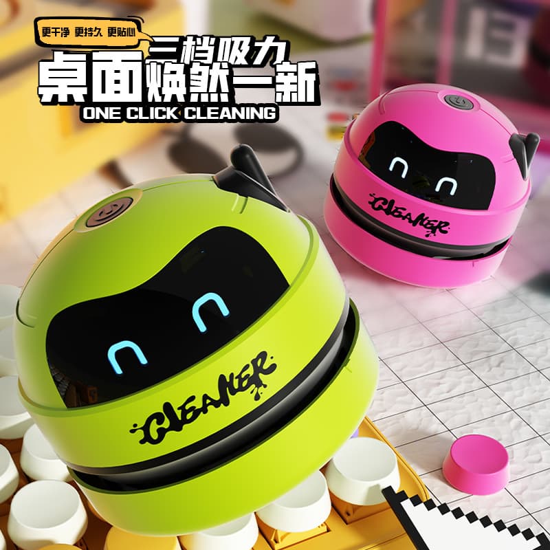 Cross-border mini desktop vacuum cleaner desktop cleaner eraser vacuum cleaner student electric charging cleaning debris