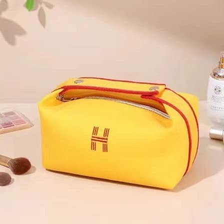 H Brand Lunch Box Bag Travel Toiletry Bag Canvas Handheld Cosmetic Bag Portable Women's Cosmetic Storage Bag Wholesale