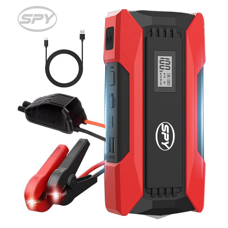 SPY Car Jump Starter car emergency starting power supply 12V1500A large capacity charging
