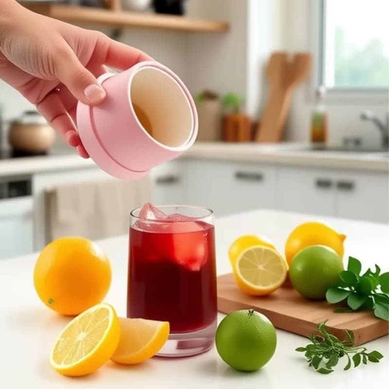 Round Ice Ball Whiskey Maker Quick-Freeze Ice Cube Tray Household Spherical Ice Ball Silicone Ice Cube Mold
