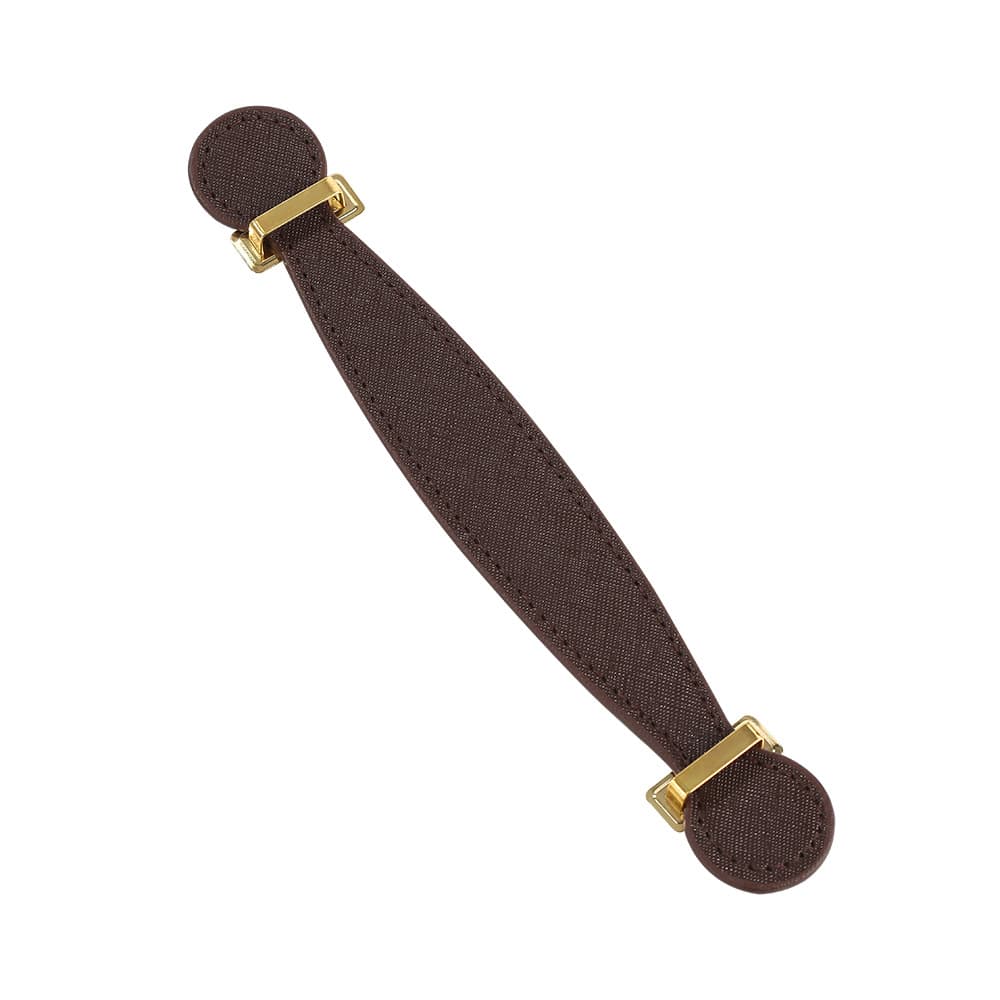 PU Leather Handle for Mid-Autumn Gift Box, Double-Sided Leather Handle, Leather Gift Box Accessory, Bag Strap with Leather Handle