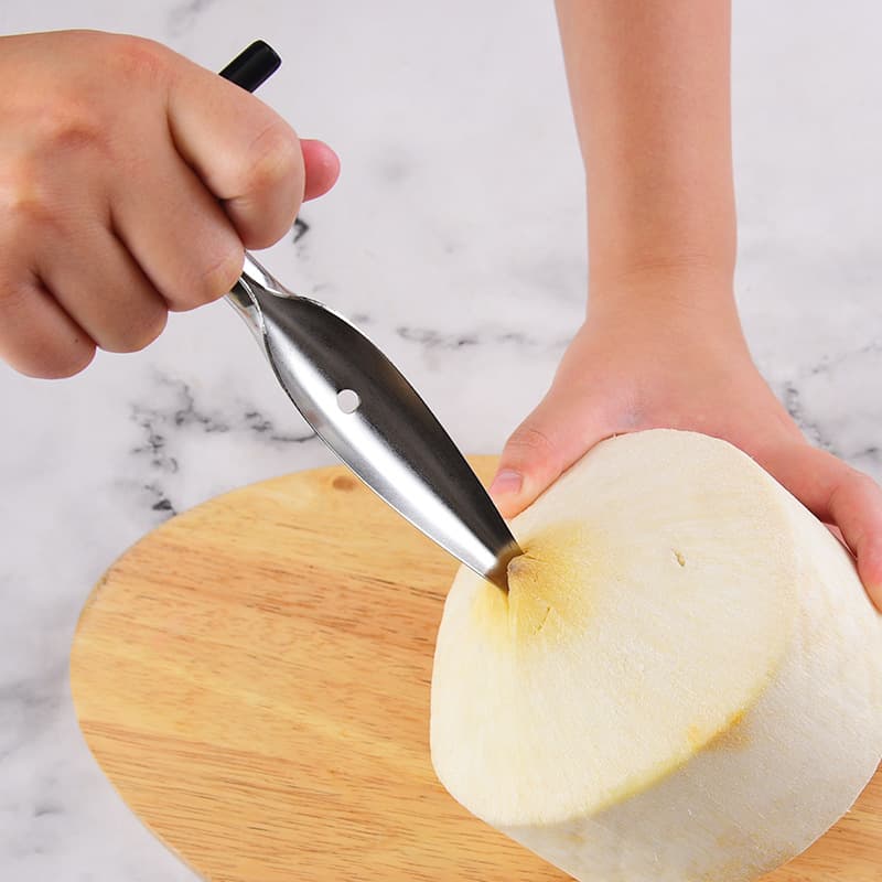 Stainless steel coconut opener, coconut cone, creative coconut opening tool, hole punch, fruit opening tool, wholesale.