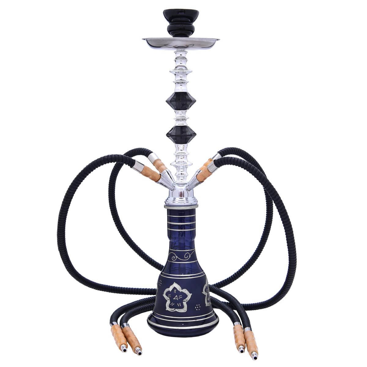 Double Person Hookah Bar Arabic Shisha Full Set Hookah Accessories Cross-Border Smoking Pipe Hookah Set Shisha