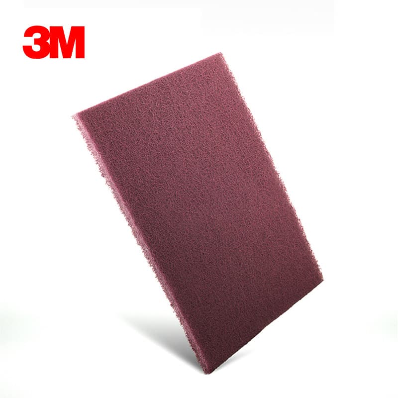 3M 7447B industrial scouring pad, woodworking cleaning and grinding, household rust removal and polishing, thickened grinding and wire-drawing cloth