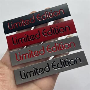 Limited Edition For Volkswagen Limited Edition Car Emblem Letter Badge 20th Anniversary Commemorative Sticker