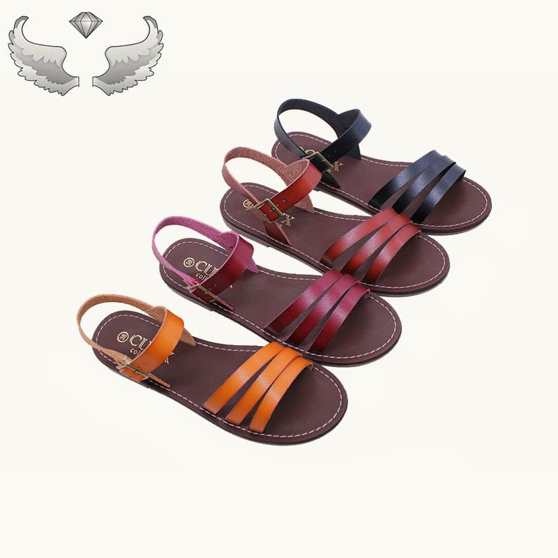 Foreign trade spot women's shoes flat sandals non-slip comfortable shoes craft shoes Wholesale Ladies Sandals