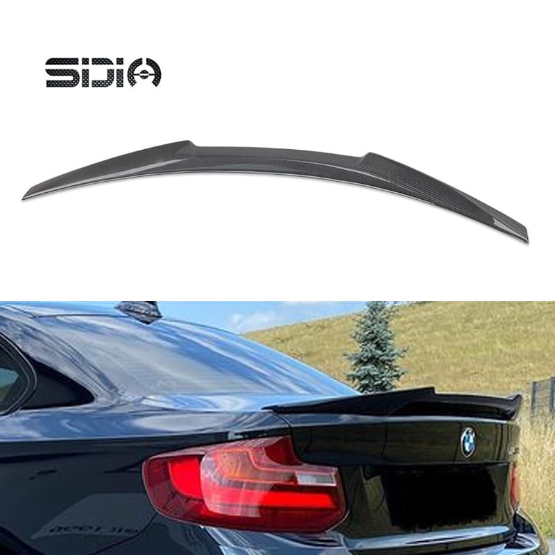 Carbon Fiber Rear Spoiler for BMW M2 F87 M4 Model, Factory Direct Export Quality