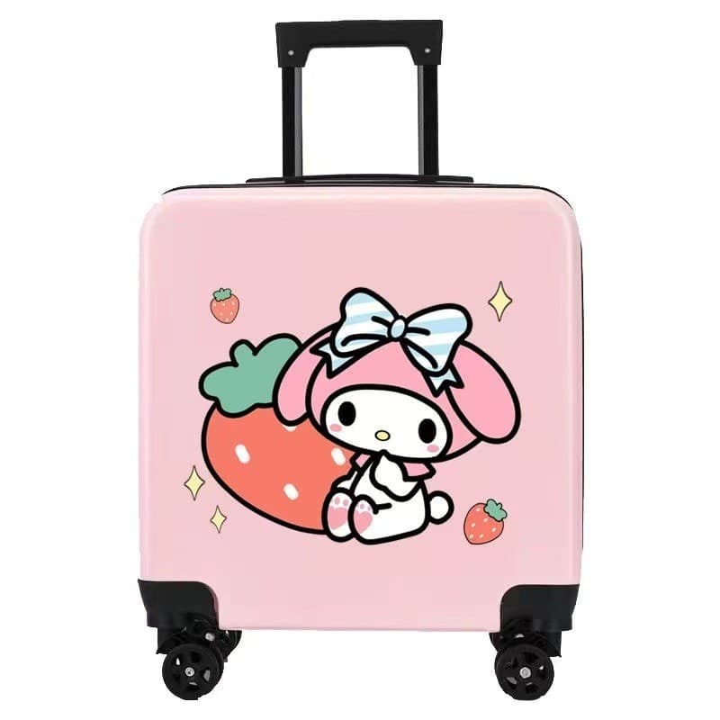 New 18-inch Kids Luggage Cartoon Cute Carry-on Travel Suitcase 20-inch Large Capacity Trolley Case Custom Logo Available