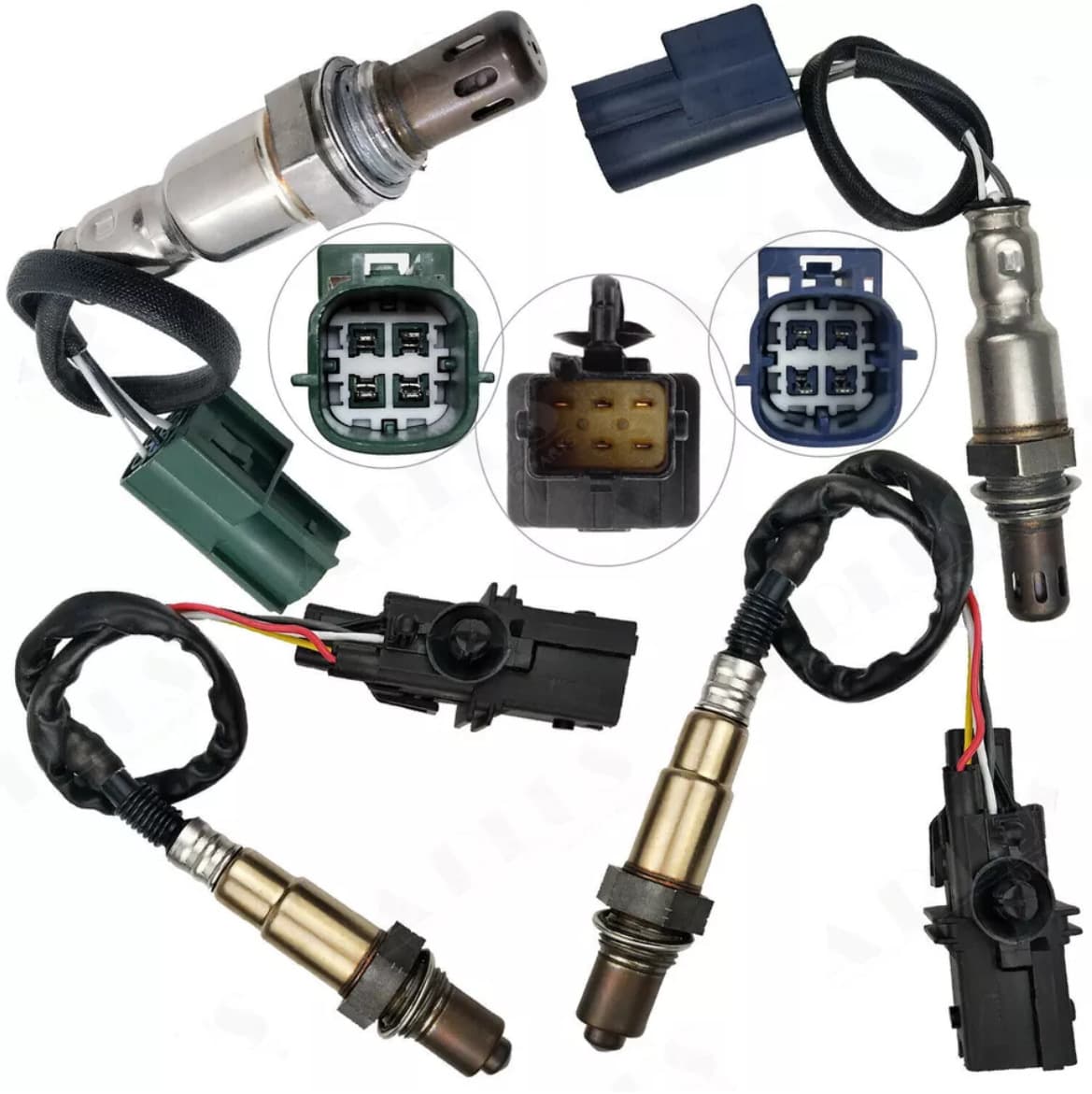4-piece upstream and downstream oxygen sensor for 2005-2006 Infiniti G35 FX35 3.5L