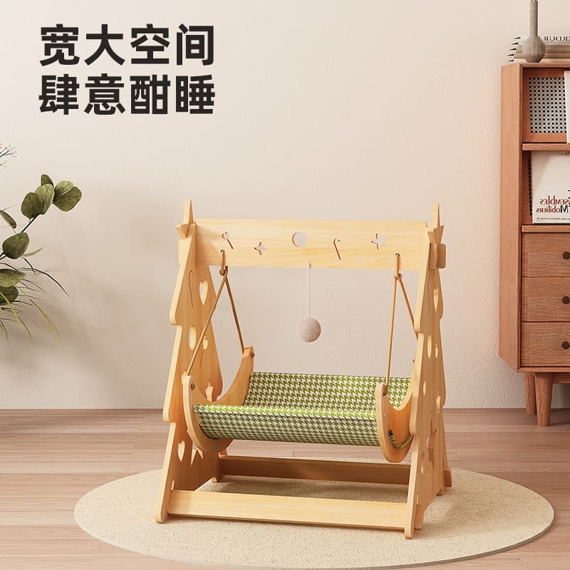 Cat Swing Cradle Bed, Cat Hammock, Dog Bed, Summer Hanging Hammock, Sofa Lounger, Cat Bed, All-Season Use