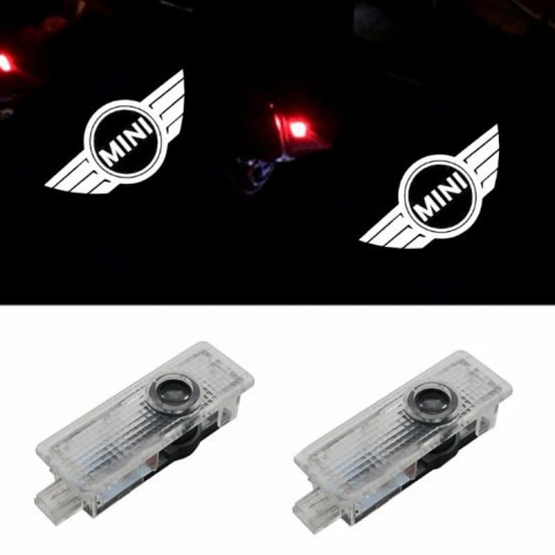 LED laser door welcome light projection lamp for Mini Cooper modification decoration