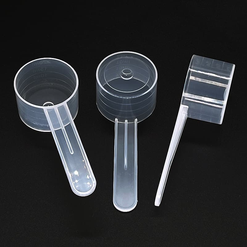 Plastic Measuring Spoon 10g 20ml with Scale for Liquid Powder Seasoning Fruit Powder Pet Food Feeding And Other Household Use