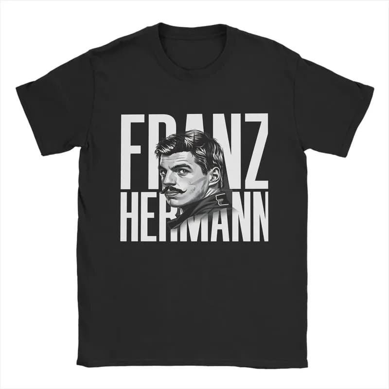 【Cross-border EU Size】Franz Hermann Funny Meme Graphic Print T-Shirt