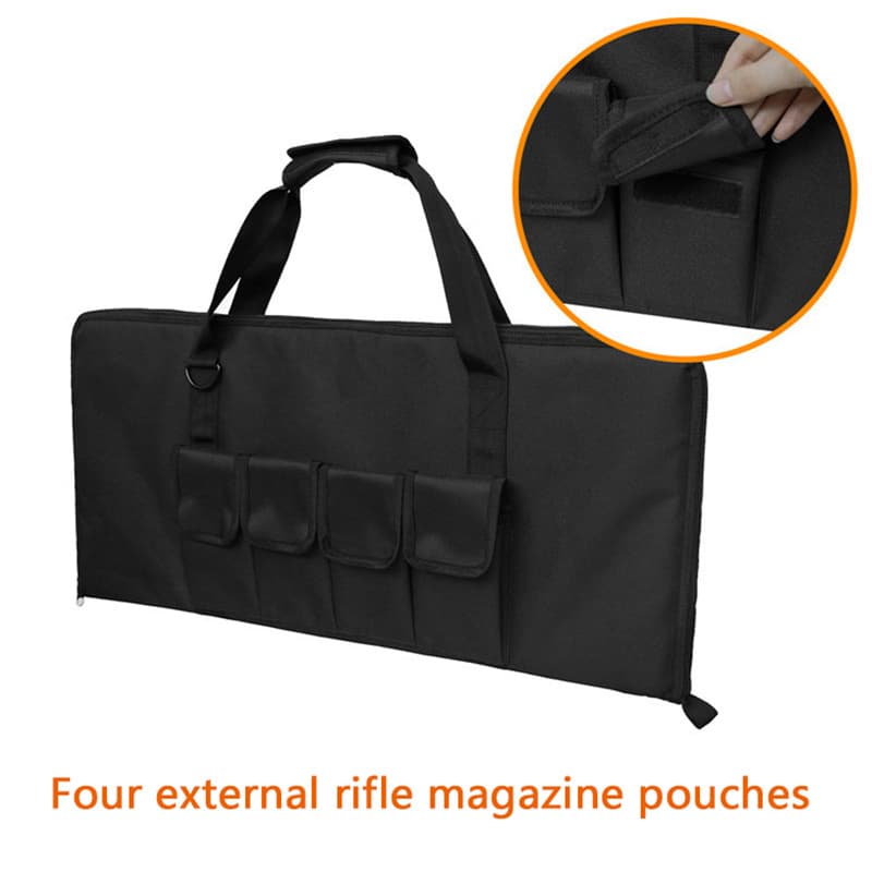 Cross-border large-capacity tactical gun bag protective sleeve CS hunting shoulder bag Pistol Subgun Gun Case