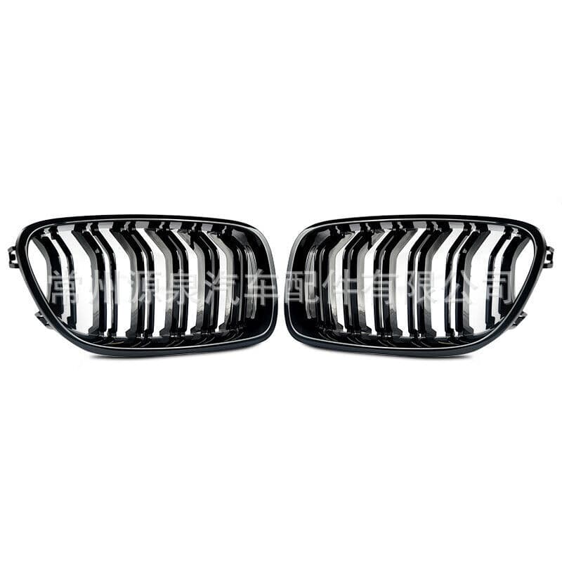 For 10-16 BMW 5 Series F10/F11/F18 528i 535i Front Bumper Grille Black