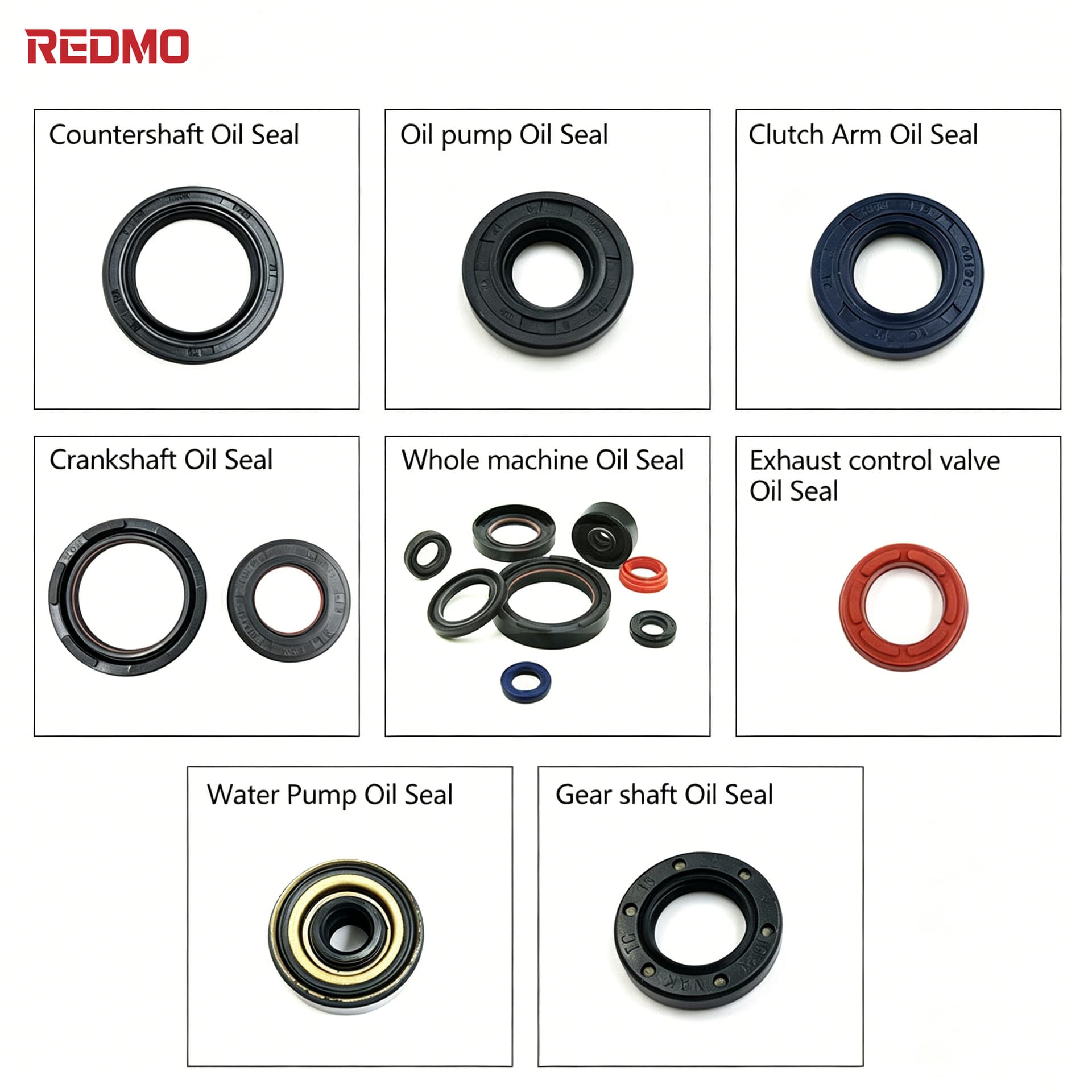 Hengjian Two-Stroke Mt250 Yamaha Dt230 Engine Parts Auxiliary Shaft Starting Shaft Gear Shift Lever Crankshaft Oil Seal