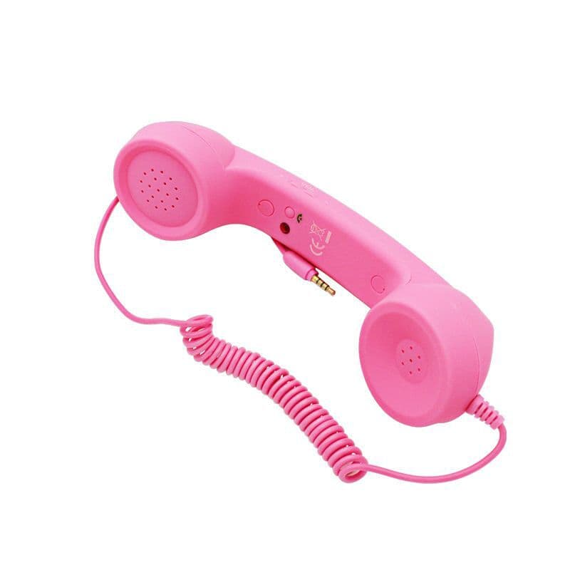 Mobile Phone Earpiece Microphone Earphones Retro Telephone Landline Handset Earphone Earpiece Universal Type