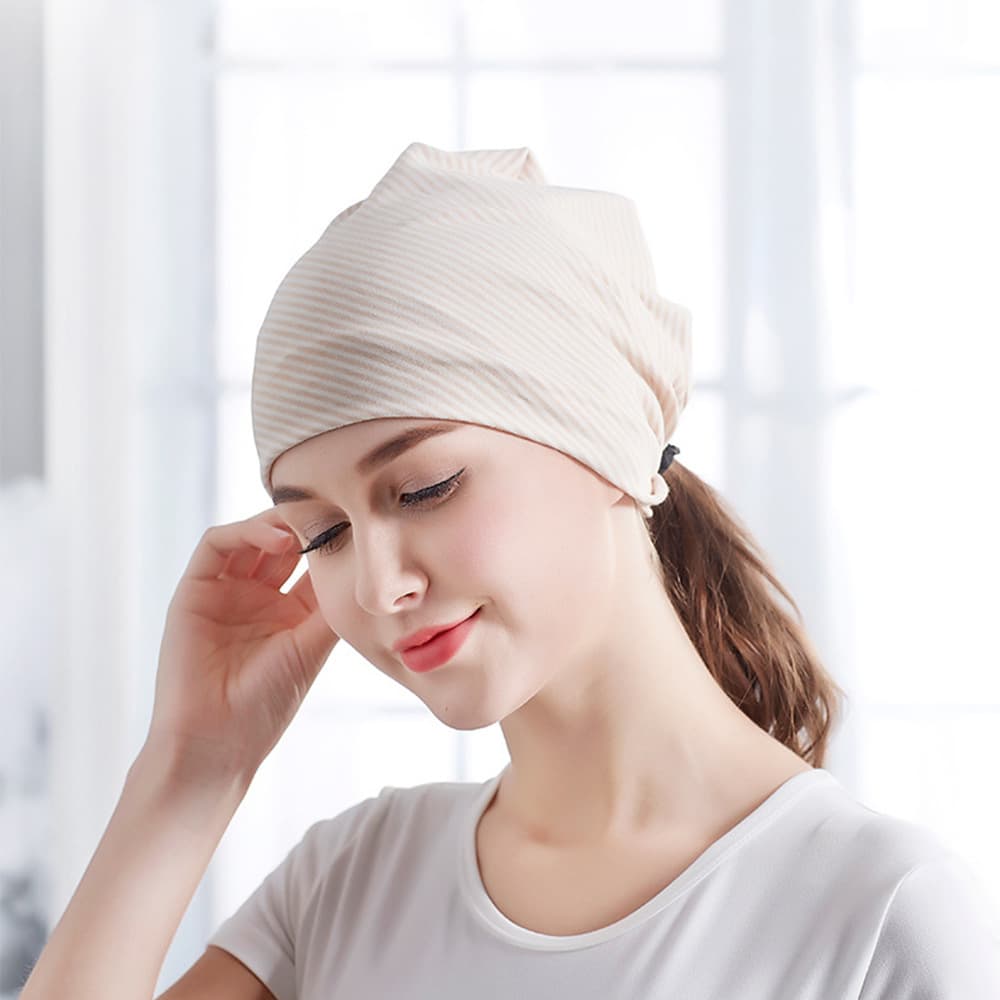 Yinxiuli Fashion Postpartum Confinement Hats, Four-Season Maternity Headscarves, Windproof Colored Cotton for Spring/Summer/Fall/Winter, Cross-border