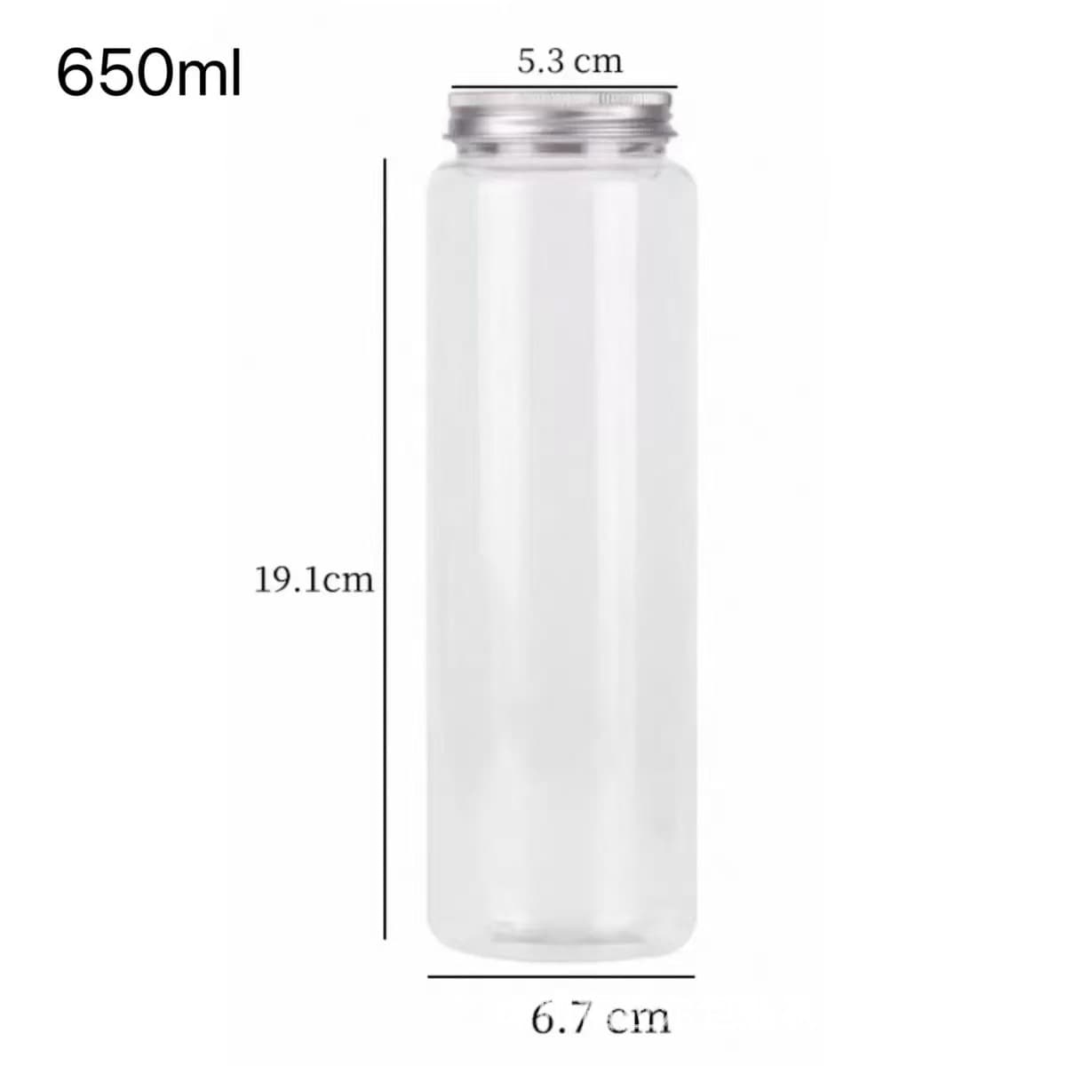 Best-selling Perler Bead Empty Plastic Sealed Moisture-Proof Thickened Transparent Storage Jar for Store Decoration and Dispensing