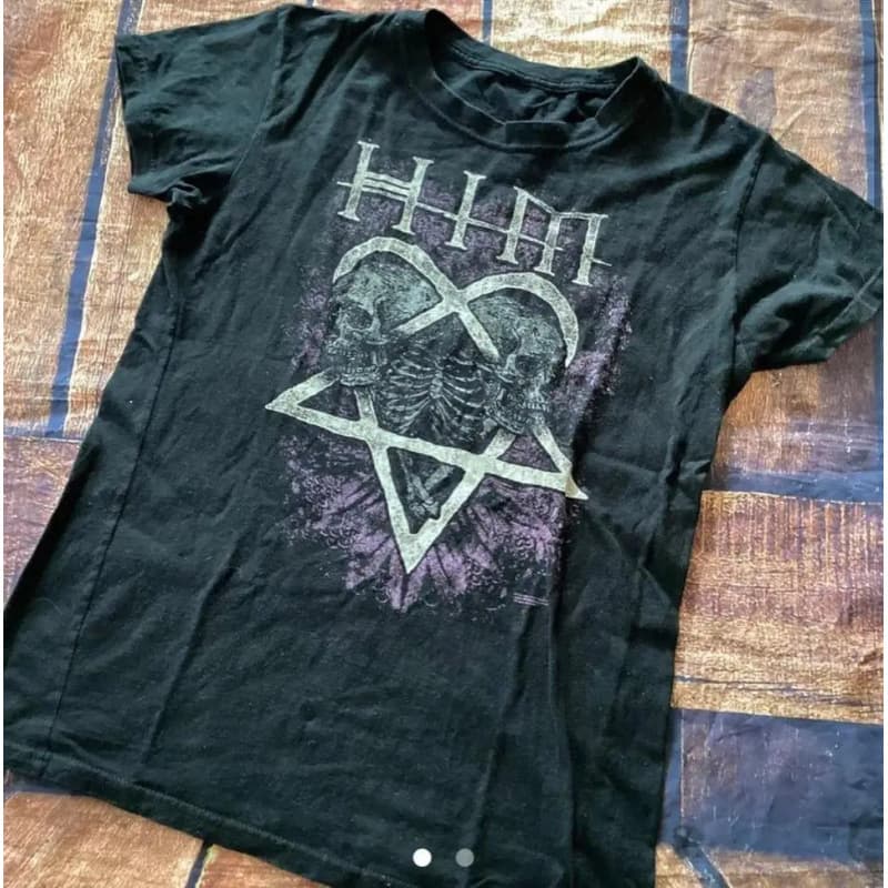 Ouma Pure Cotton Japanese Y2K Top Women's Clothing Kpop Goth Star Girl