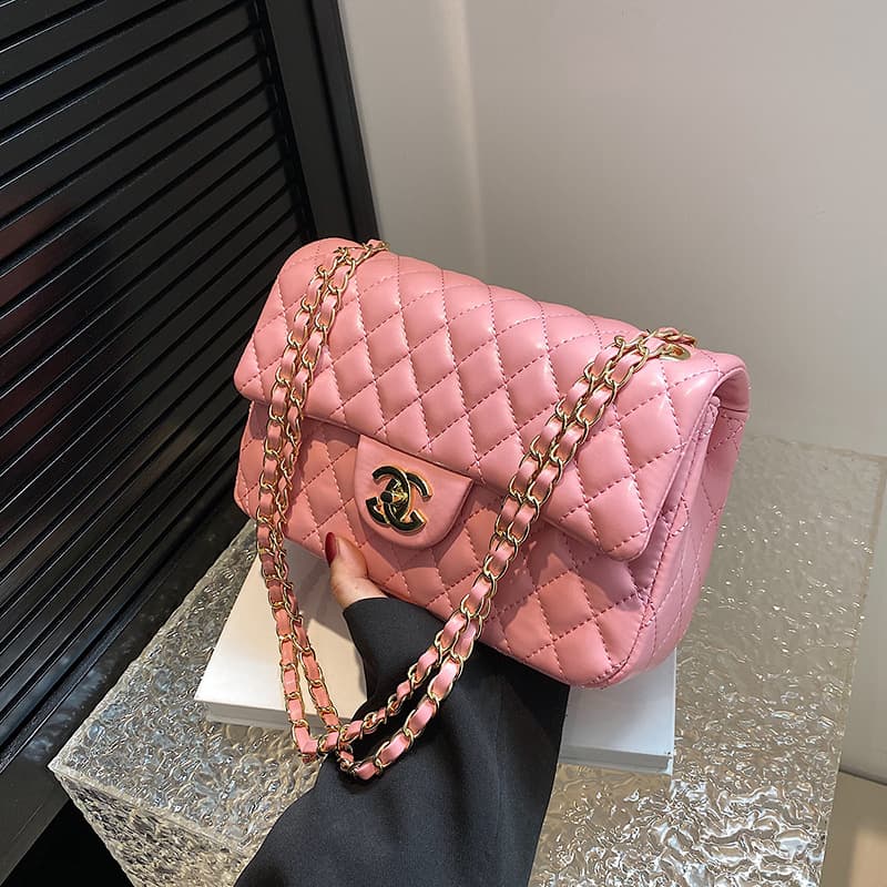 Chanel-style Diamond Quilted Chain Bag Women 2025 New Fashion Large Capacity Versatile Shoulder Crossbody Small Square Bag Bags