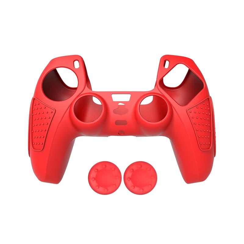 E-Sports PS5 Controller Silicone Case Anti-Slip Wear-Resistant Sweat-Proof Protective Cover Factory Direct Wholesale