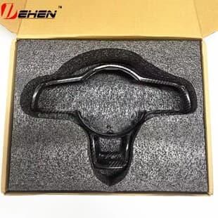 For Golf 7 Golf mk7 GTI Lamando Magotan Sport Carbon Fiber Forged Steering Wheel Cover