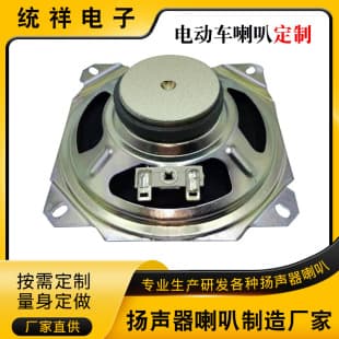 Bass Speaker Custom Manufacturer, External Magnet Electric Vehicle Motorcycle Iron Shell Speaker Customization