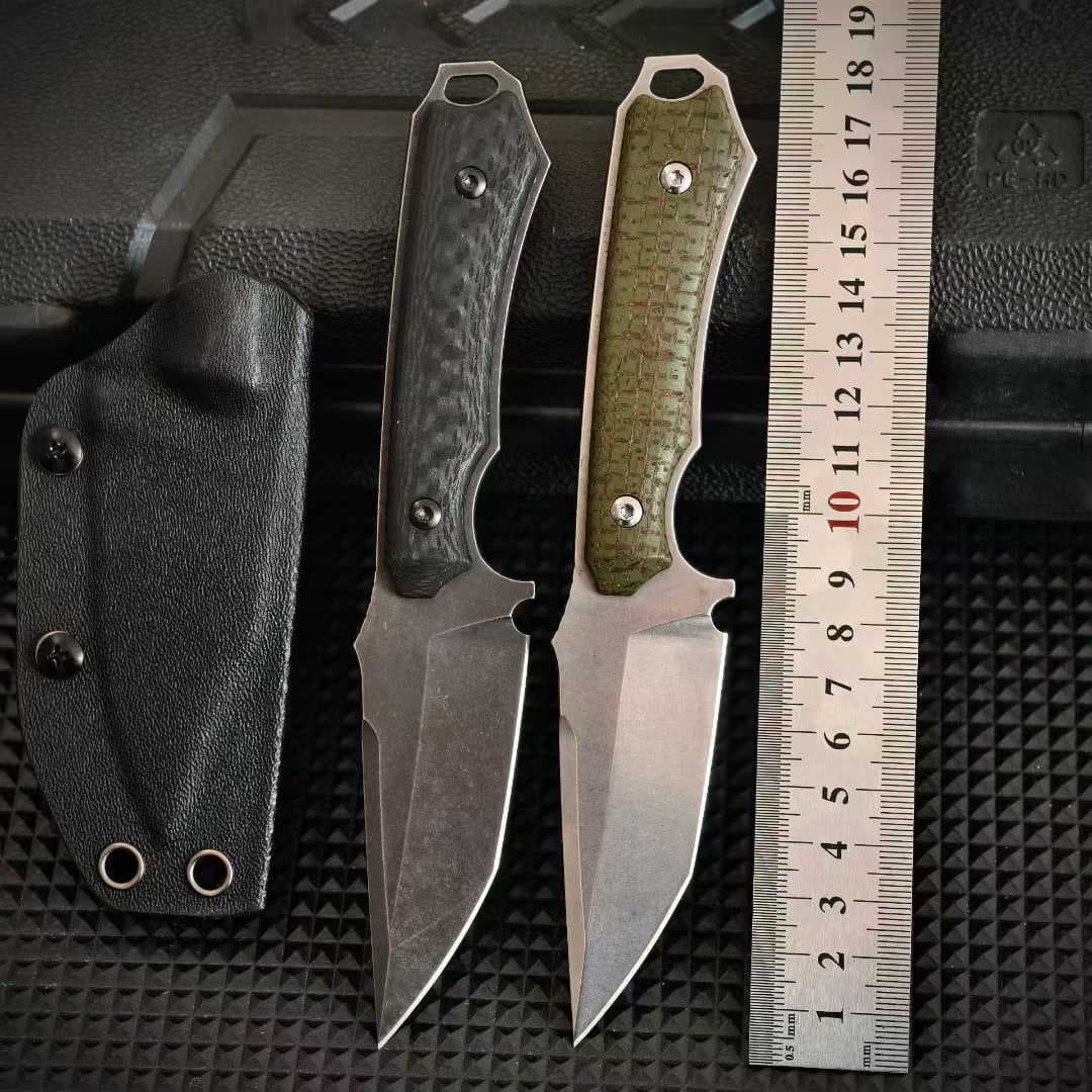 Factory Direct Outdoor Camping Portable High Hardness Sharp Fishing Household Fruit Knife Multifunctional Small Straight Knife
