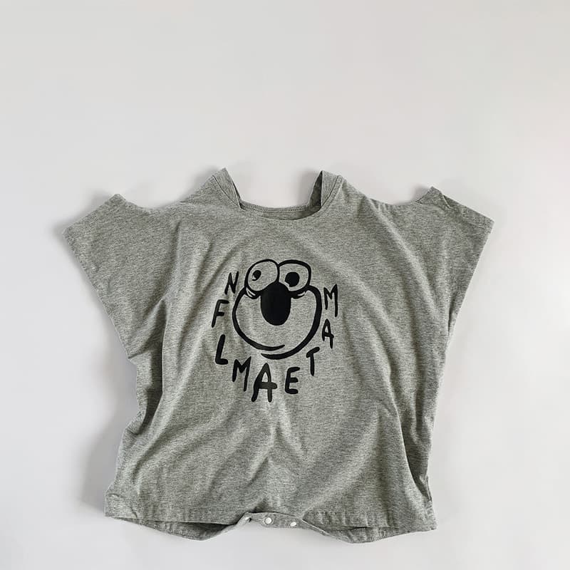 Loose Personalized Romper Summer Kids Clothing Short Sleeve Cool Breathable Girls Outfit Trendy Children's Overall Clothes