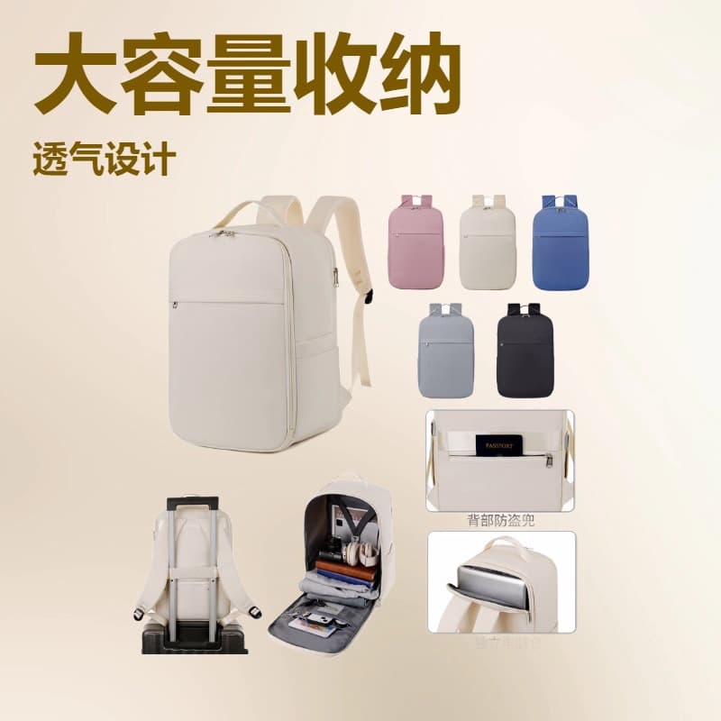 New Business Backpack Computer Bag Carry-On Compatible with 14-Inch Laptops, Short Trip Backpack