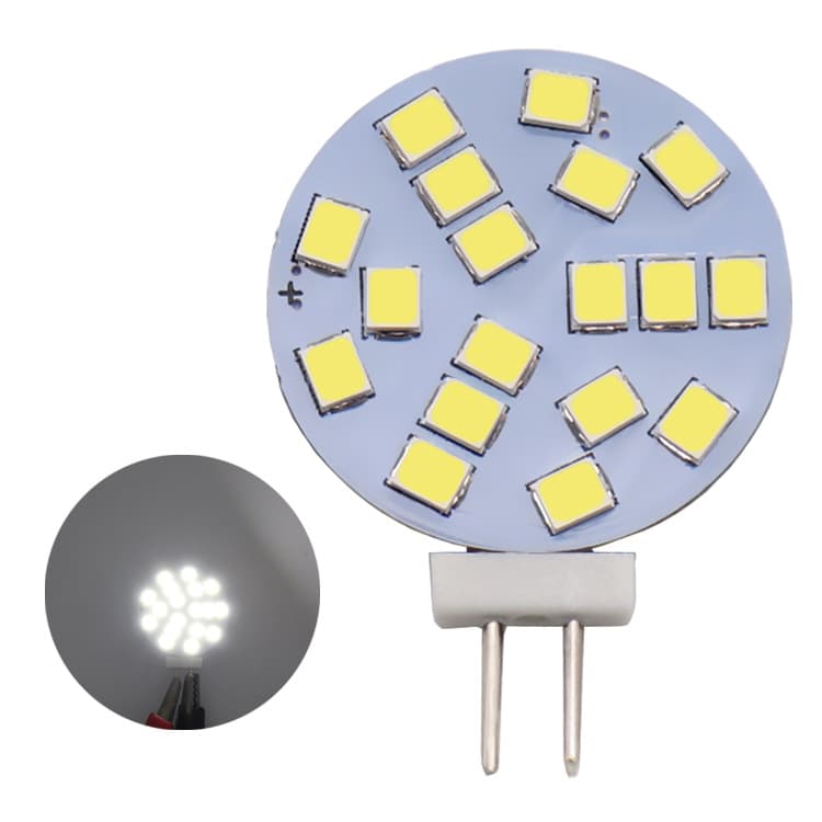 Quality Assured AC/DC 10-30V Universal G4-2835-18 Lamp, Constant Current Wide Voltage LED Corn Light for Cabinet Lighting