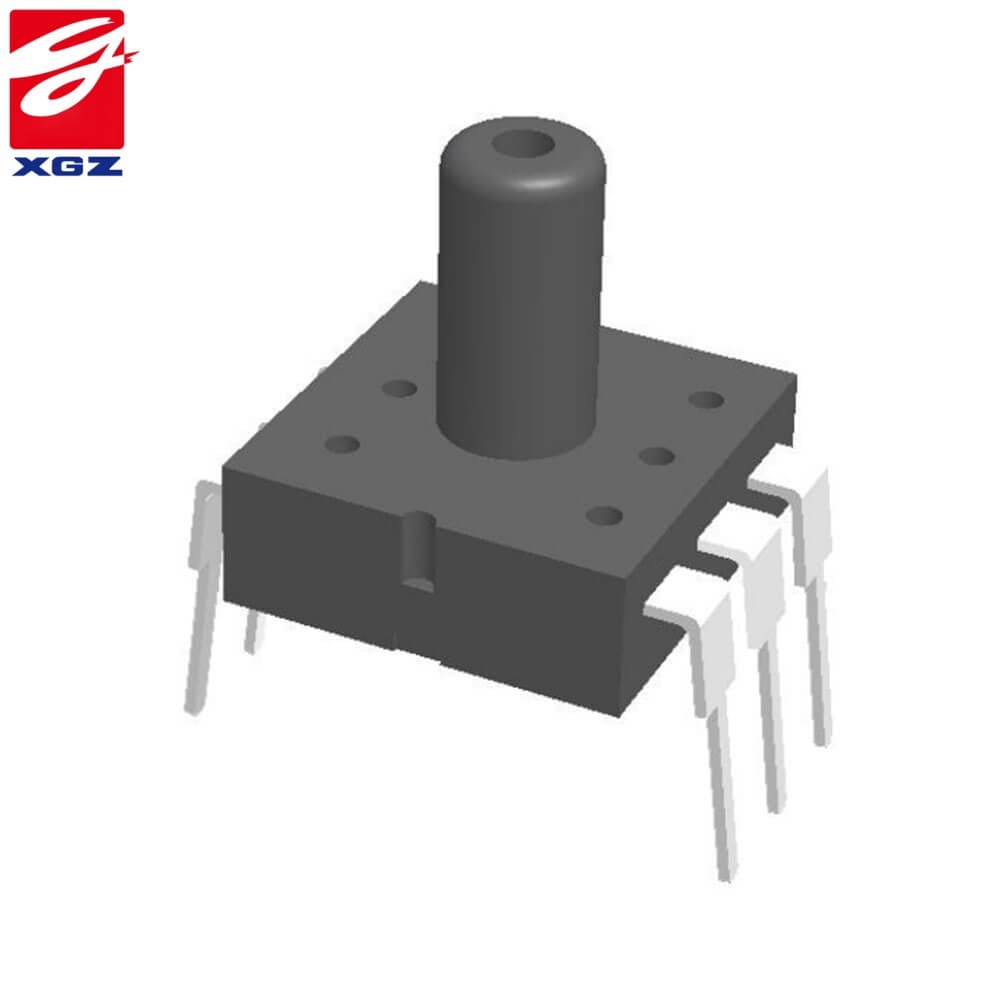 GZP6857A 3.3V pressure sensor with selectable range, directly supplied by the manufacturer to medical, smart home appliance, and industrial applications.