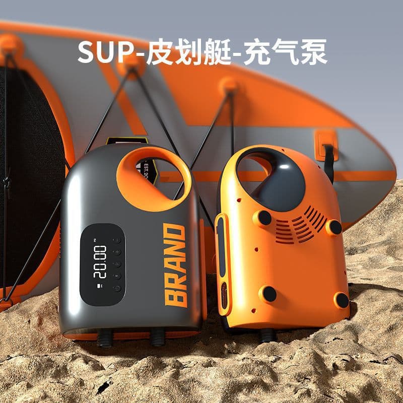 New kayak car air pump outdoor portable electric air mattress SUP paddle board wireless air pump